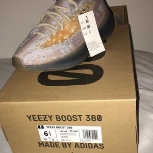 New yeezy boost 380 with box